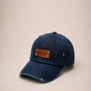 Casquette jeans foncé